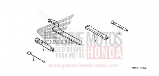 OUTILS CRF250R9 de 2009